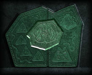 Das Tor zum Thronsaal des Hazug-Ságok